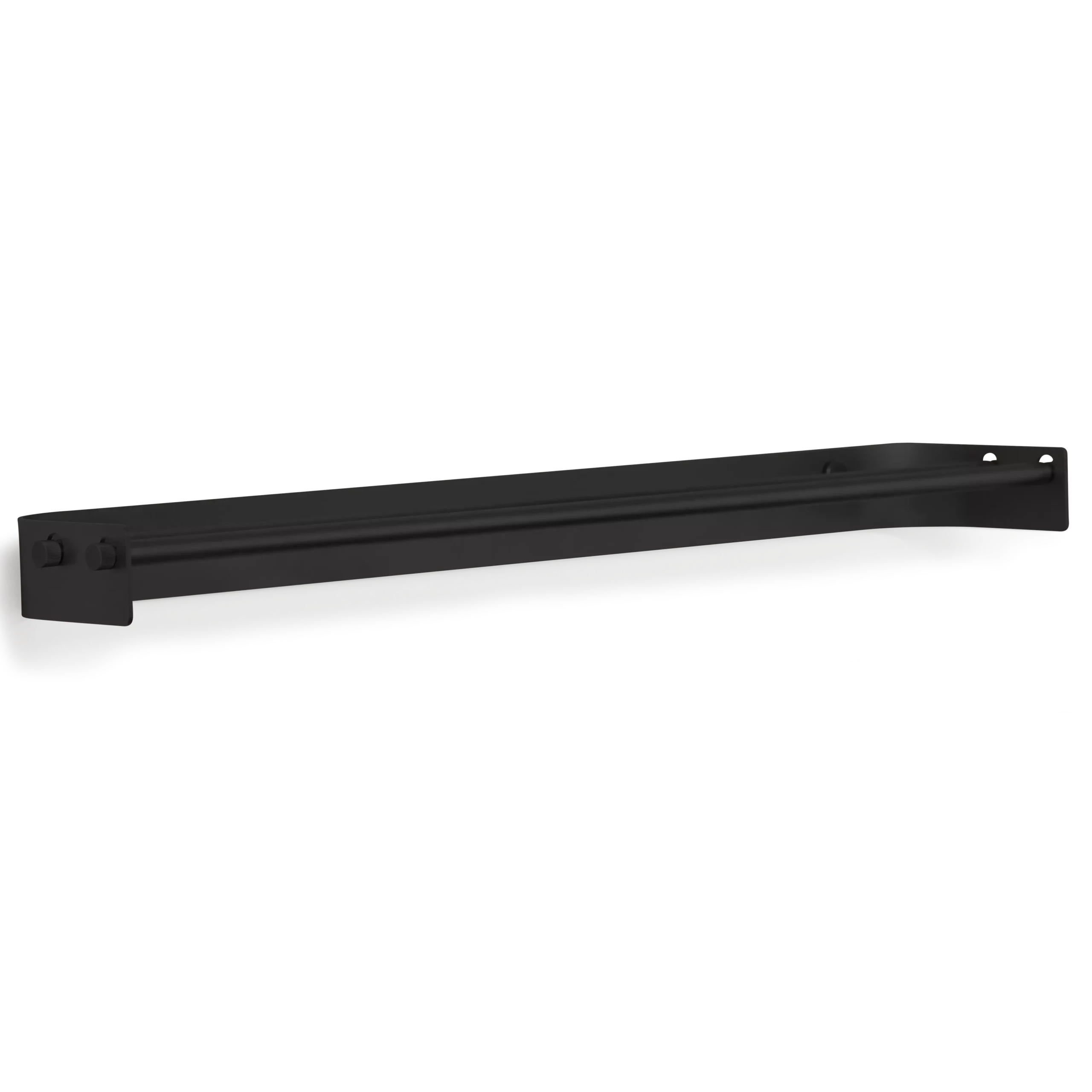 Arc Towel Bar Double, Black