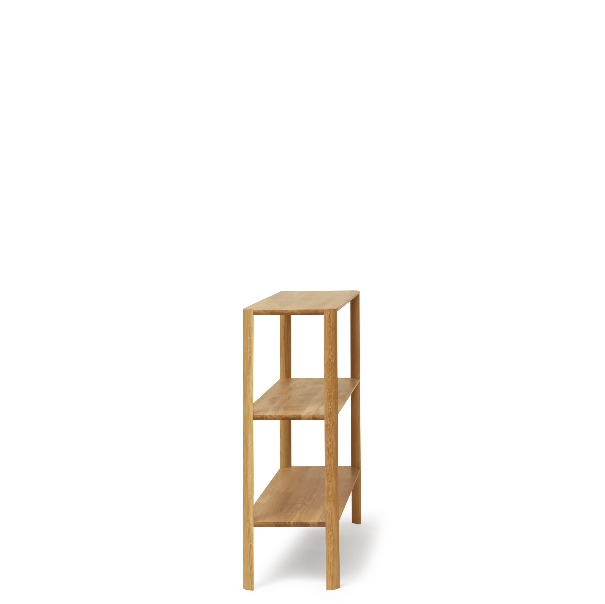 Leaf Shelf 1x3, Oak