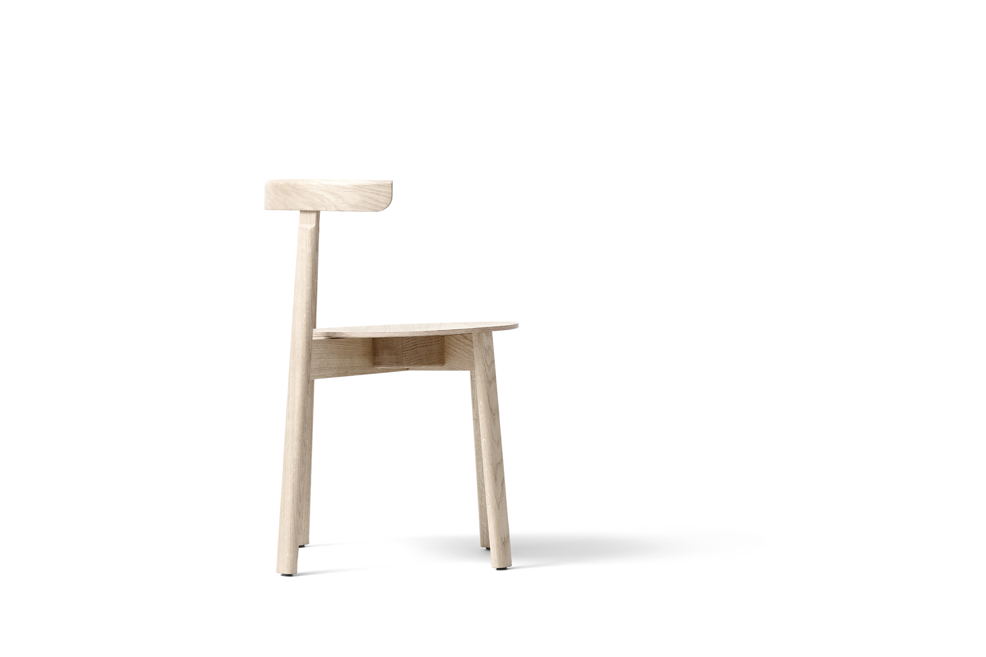 Lunar Chair, White Oak