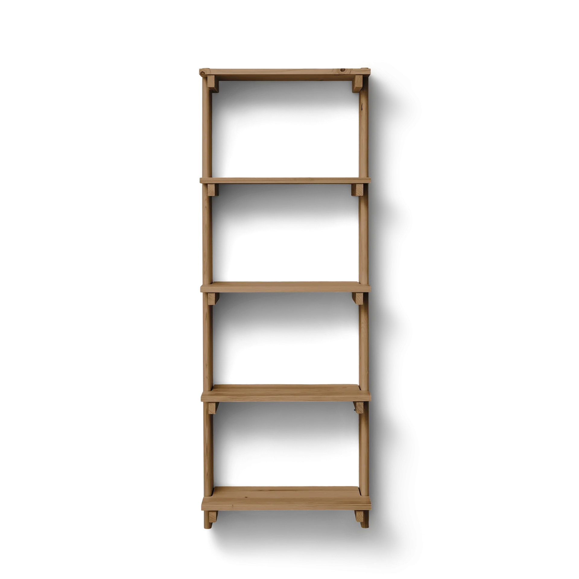 Beam Shelf 5, Deep Brown Pine