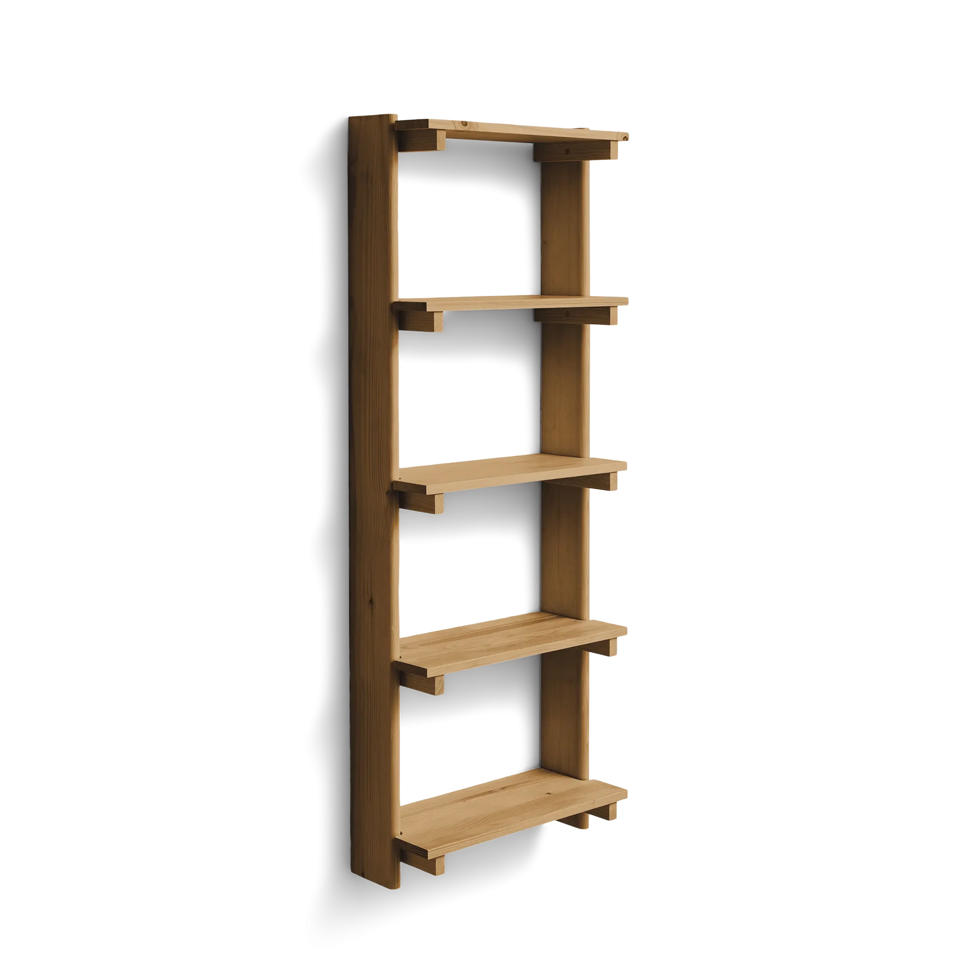 Beam Shelf 5, Deep Brown Pine