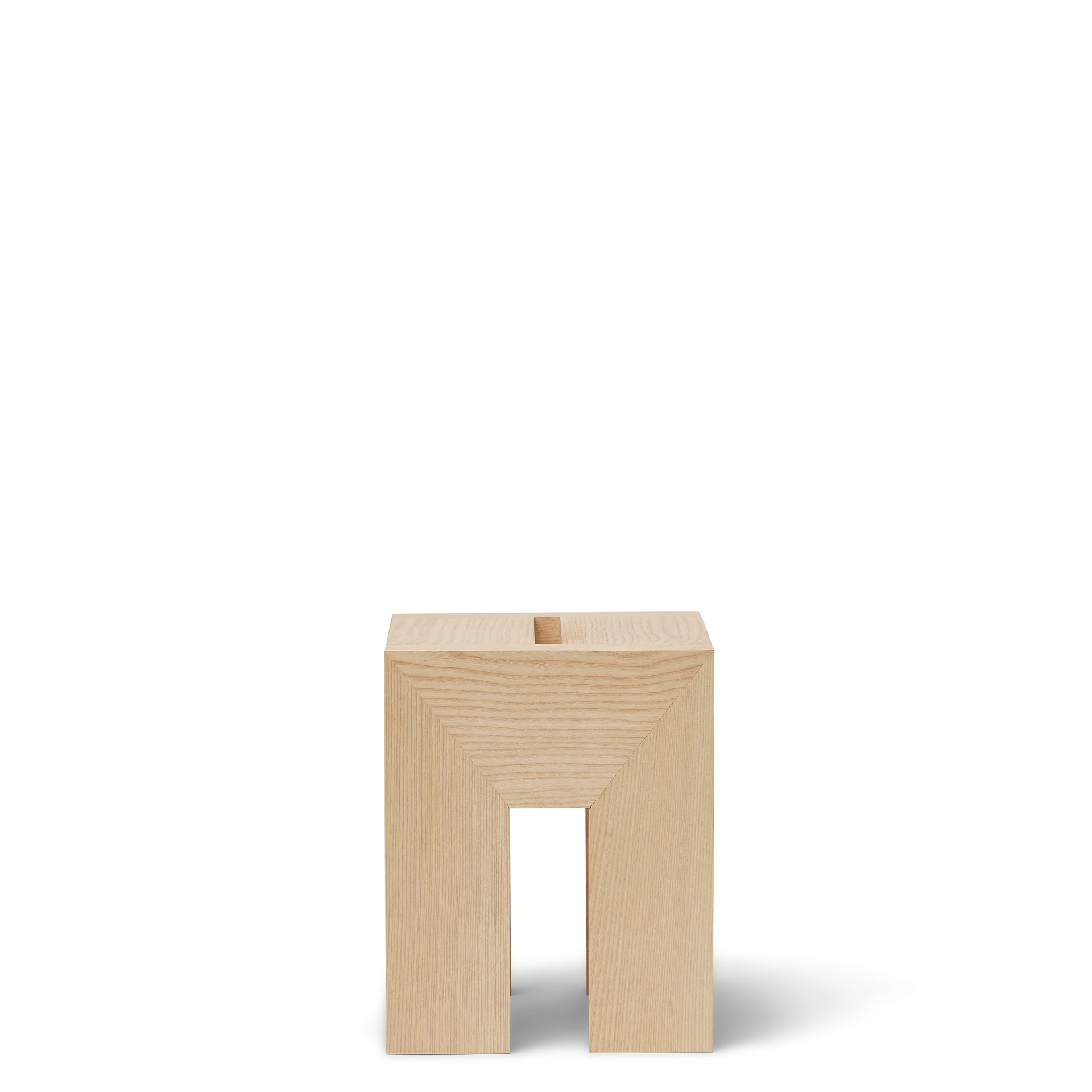Monolith Side Table, Ash