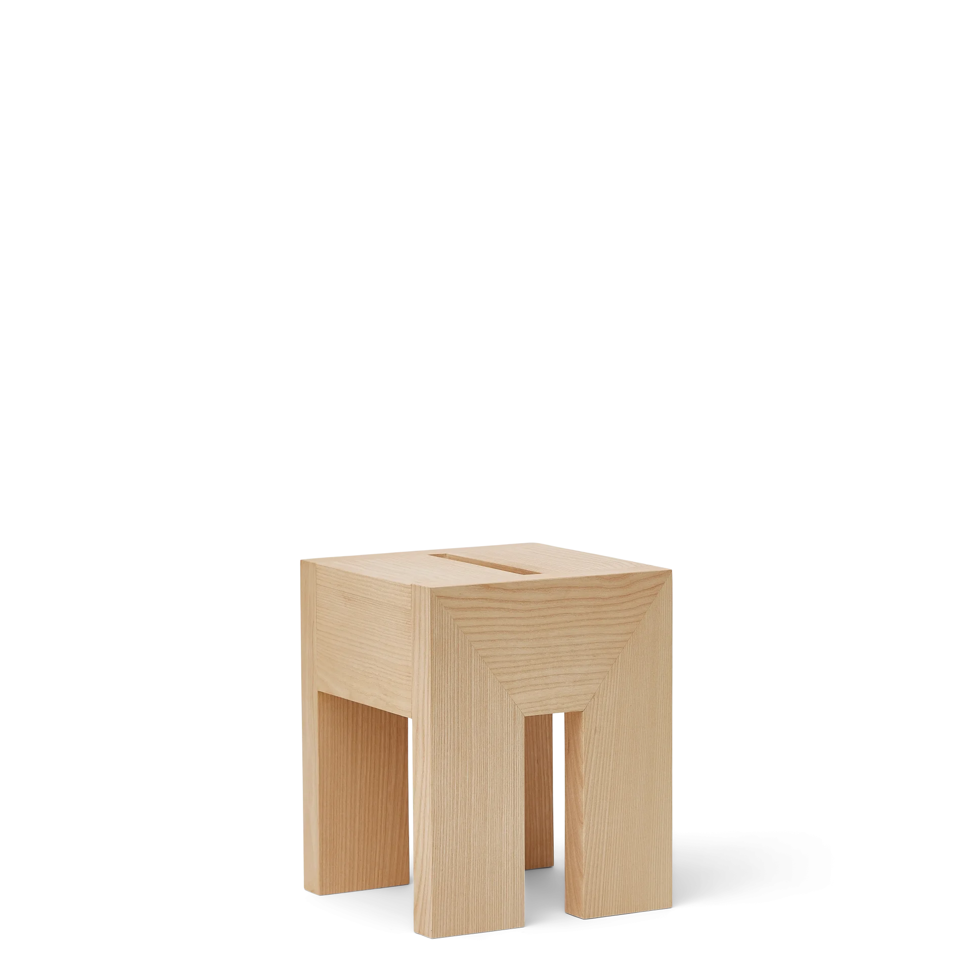 Monolith Side Table, Ash